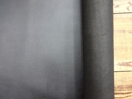 半裁 牛本革　本牛革　革材料　革　皮　皮革　日本製 ブラック 8