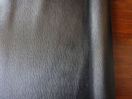 水シボ(型押し)　牛本革　本牛革　革材料　革　皮　皮革　日本製　ブラック